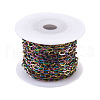 PVD Vacuum Plating 304 Stainless Steel Cable Chains CHS-TA0001-03MC-1
