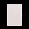 Rectangle Paper Earring Display Cards CDIS-D007-01C-4