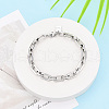 Brass Chain Bracelets BJEW-N032-04P-1