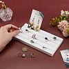 4-Slot Gesso Ring Display Trays RDIS-WH0018-07-3