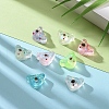 Transparent Resin Decoden Cabochons RESI-CJ0001-128-7