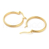 304 Stainless Steel Hoop Earrings EJEW-I290-06G-2