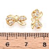 Brass Micro Pave Cubic Zirconia Charms KK-N263-86G-3