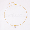 925 Sterling Silver & Natural Freshwater Pearl Ring Pendant Necklaces for Women WW6224-8