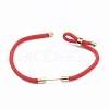 Braided Nylon Cord Bracelet Making MAK-A017-D01-06G-2