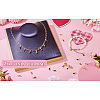 12Pcs 12 Colors Brass Micro Pave Cubic Zirconia Charms FIND-TA0005-61-17