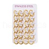 PVD Vacuum Plating 304 Stainless Steel Huggie Hoop Earrings for Women EJEW-F280-07J-G-4
