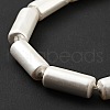 Electroplated Shell Pearl Beads Strands BSHE-G027-07A-01-4