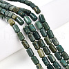 Natural Shoushan Jade Beads Strands G-N346-01B-03-1
