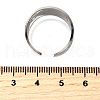304 Stainless Steel Cuff Open Rings RJEW-S628-11P-3