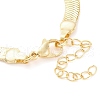 Brass Star Pendant Necklaces NJEW-S009-01G-3