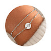 201 Stainless Steel Multi-strand Bracelets FS-WG545AB-04-1