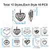 Yilisi  Tibetan Style Alloy Pendants TIBEP-YS0001-01AS-13