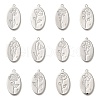 24Pcs 12 Styles Mother's Day Brass Micro Pave Cubic Zirconia Pendants KK-U038-05P-1