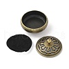 Alloy Incense Burner DJEW-D300-01B-AB-2