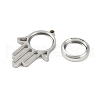 304 Stainless Stee Locket Pendants STAS-S132-11P-01-2