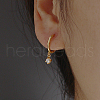 Simple Round S925 Sterling Silver Hoop Earrings TS0861-1-1