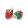 304 Stainless Steel Enamel Pendants STAS-B085-42G-03-2
