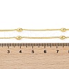 Brass Satellite Chains Necklace for Women NJEW-P265-17G-4