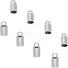 Unicraftale 304 Stainless Steel Cord Ends STAS-UN0016-35A-P-5