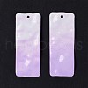 Gradient Spray Painted Alloy Pendants FIND-E026-04-3