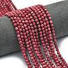 Natural Rhodonite Beads Strands G-A260-A26-01-1