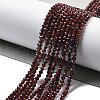 Natural Garnet Beads Strands X-G-H079-A01-03C-2