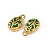 304 Stainless Steel Enamel Charms STAS-Z140-09G-2
