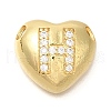 Rack Plating Brass Micro Pave Cubic Zirconia Pendants KK-I722-04G-H-1