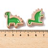 10Pcs Acrylic Enamel Beads OACR-H048-01B-02-3