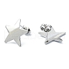 Tarnish Resistant 201 Stainless Steel Stud Earrings EJEW-K270-08P-2