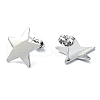 201 Stainless Steel Stud Earrings EJEW-K270-08P-2