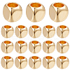 Beebeecraft 300Pcs Brass Beads KK-BBC0011-90-1