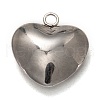 Non-Tarnish 304 Stainless Steel Pendants STAS-I170-15P-1