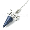 Natural Lapis Lazuli Cone Dowsing Pendulum Big Pendants G-C114-01P-18-3