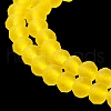 Transparent Glass Beads Strands EGLA-A034-T3mm-MD17-5