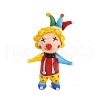 Handmade Lampwork Clown Display Decorations LAMP-Q005-12B-1