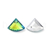 Electroplated Glass Pendants EGLA-M029-03-02-2