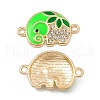 Alloy Crystal Rhinestone Connector Charms FIND-C019-31KCG-2