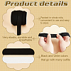 Fingerinspire 20 Yards 2 Colors Flat Nylon Elastic Cords OCOR-FG0002-40-4