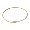 Rack Plating Brass Cubic Zirconia Elasticity Necklaces NJEW-S425-02G-2