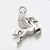 Tibetan Style Alloy Pendants TIBE-T010-19AS-RS-1