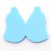 Teardrop with Lady Silicone Pendant Molds DIY-WH0175-58-2