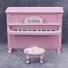 Wood Piano & Chair Miniature Ornaments PW-WG2A996-02-1