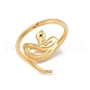 304 Stainless Steel Open Cuff Rings RJEW-M020-03G-05-3