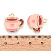 Mother's Day Alloy Enamel Pendants ENAM-T022-29-3
