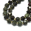 Natural Dragon Blood Beads Strand G-I376-A19-01-3
