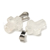 Natural Quartz Crystal Pendants G-Z067-04P-07-3