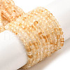 Natural Yellow Quartz Beads Strands G-S387-A03-3x4mm-2