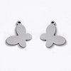 Tarnish Resistant 304 Stainless Steel Pendants STAS-N092-101-1